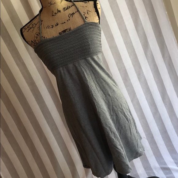 American Eagle Outfitters Dresses & Skirts - American Eagle gray strapless sundress